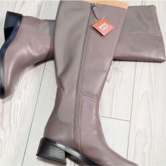 (T-CC5018) Franco Sarto Women's Giselle Wide Calf Flat Tall Boot Knee High Sz 6M - Picture 8 of 9